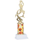 Girls Basketball Column Trophy - 11