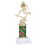 Boys Football Column Trophy - 10