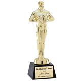Gold Oscar Trophy - 8.5