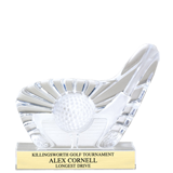 Golf Club Crystal Trophy - 7