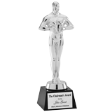 Silver Oscar Trophy - 8.5