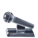 Crystal Microphone Trophy - 5