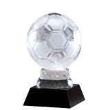 Lead Crystal Soccer Ball - 12