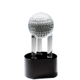 Crystal Golf Ball Stand - 8