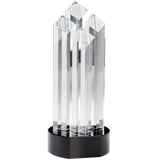 Diamond Tower Crystal Trophy - 9