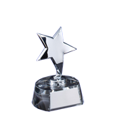 Crystal Silver Star Award - 6