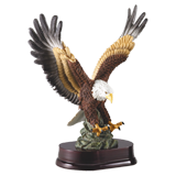 Colored Eagle in Flight - 12