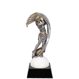 Female Motion Xtreme Golf Trophy - 7.75