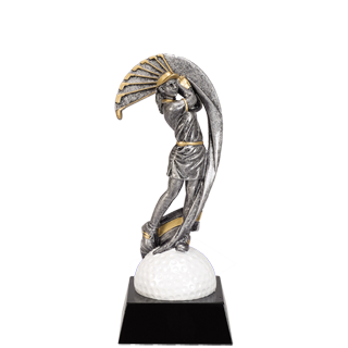 Female Motion Xtreme Golf Trophy - 7.75
