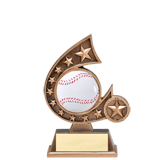 Golden Comet Baseball Trophy - 5.75