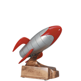Rocket Ship Trophy - 5.5