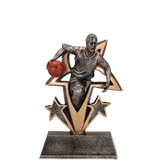 Male Basketball Star Trophy - 6