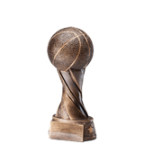 Youth Basketball Spiral Trophy - 5.5