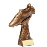 Soccer Shoe Spiral Tower Trophy - 7.5