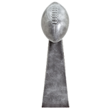 Silver Football Tower Trophy - 18