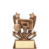 Basketball Twin Star Trophy - 5