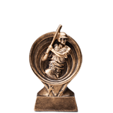 Golden Swirl Boys Baseball Trophy - 6