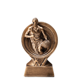 Golden Swirl Boys Basketball Trophy - 6