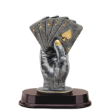 Poker Hands Card Trophy - 9