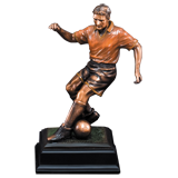 Mens Soccer Dribble Trophy - 13.5