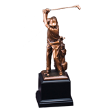 Bronze Male Golf Drive Trophy - 11