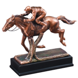 Jockey Horse Racing Trophy - 9.5