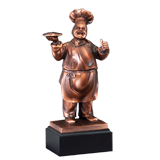 Bronze Cooking Chefs Trophy - 11