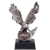 Silver Resin Eagle Trophy - 10
