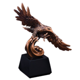 Bronze Flying Eagle Trophy - 12