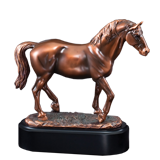 Bronze Lipizzaner Show Horse Trophy - 8