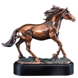 Bronze Stallion Horse Trophy - 12.5