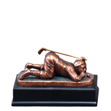 Bronze Funny Golf Trophy - 3.5