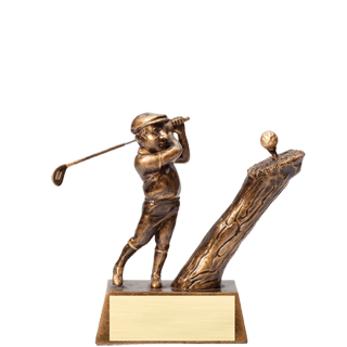 Comic Golf Trophy - 5.5