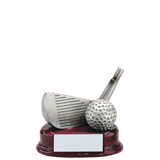 Silver Golf Club Iron Trophy - 5.5