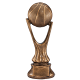 Bronze Sport Basketball Tower Trophy - 20
