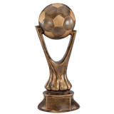 Bronze Sport Soccer Ball Tower Trophy - 20