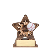 Baseball Starburst Trophy - 5.5