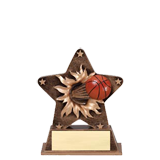 Basketball Starburst Trophy - 5.5