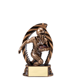 Running Star Football Trophy - 5.5