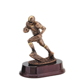 Bronze Football Runner Trophy - 7