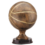 Bronze Color Basketball Trophy - 12
