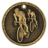 3D Bicycling Medal - 2