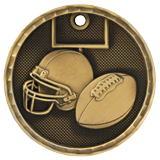 3D Football Medal - 2