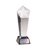 Crystal Spotlight Star Trophy - 8.75