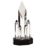 Crystal Towers on Black Base Award - 11