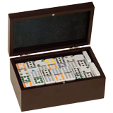 Executive Rosewood Domino Gift Set - 8