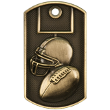 3D Football Dogtag Medal - 2