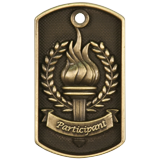 3D Participant Dogtag Medal - 2