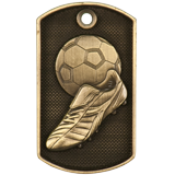 3D Soccer Dogtag Medal - 2
