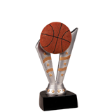Basketball Fanfare Trophy - 6.5